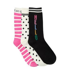 Kate spade Hello 3 pack socks